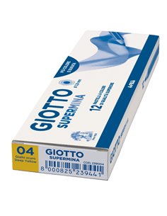 Pastello Giotto Supermina monocolore giallo scuro 04 239004 GIOTTO PASTELLI COLORATI 2