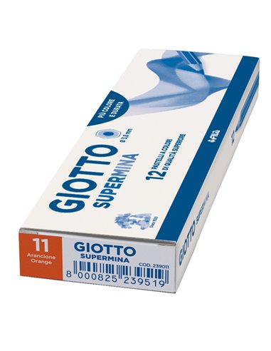 Pastello Giotto Supermina monocolore arancione 11 239011