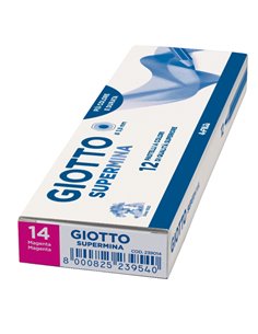 Pastello Giotto Supermina monocolore magenta 14 239014 GIOTTO PASTELLI COLORATI 2
