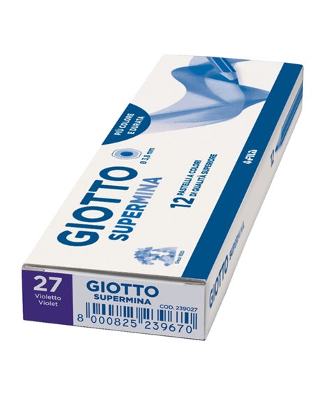 Pastello Giotto Supermina monocolore violetto 27 239027