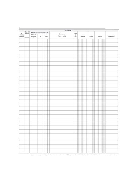 REGISTRO MERCI IN DEPOSITO 50FG 31X24,5 E2279 E2279 EDIPRO AZIENDE-CONTABILITA' GENERALE