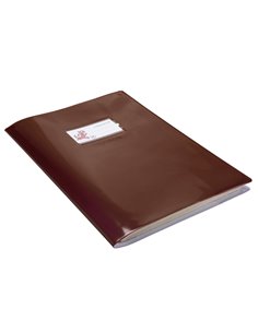 Coprimaxi PVC laccato coprente Colorosa c/alette 21x30cm marrone RiPlast 36718032 Colorosa COPRILIBRO-COPRIMAXI