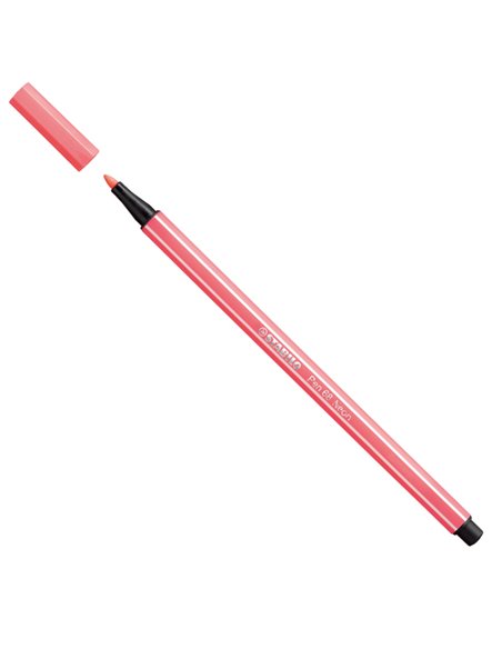 PENNARELLO STABILO PEN 68/040 ROSSO FLUO 68/040 STABILO PUNTA FELTRO