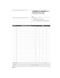 BLOCCO DDT CARICO TENTATA VENDITA A4 50 FG AUTORIC. E5220C EDIPRO E5220C EDIPRO MAGAZZINO-TRASPORTI 2