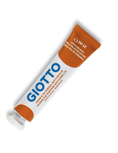 TEMPERA GIOTTO TUBO 7 (21ML) TERRA DI SIENA NATURALE 20 35502000 GIOTTO TEMPERE