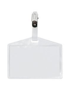 100 portanome Pass 3P 9,5x6cm c/clip in metallo s/cartoncino Sei Rota 318009