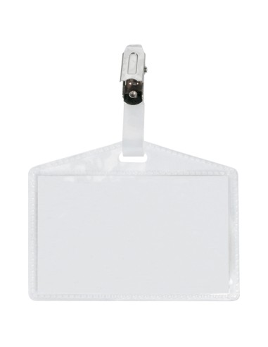 100 portanome Pass 3P 9,5x6cm c/clip in metallo s/cartoncino Sei Rota 318009
