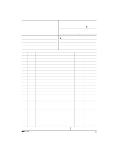 BLOCCO MULTIUSO 50/50 FOGLI AUTORIC. 31X21 E5003A E5003A EDIPRO SEGRETERIA