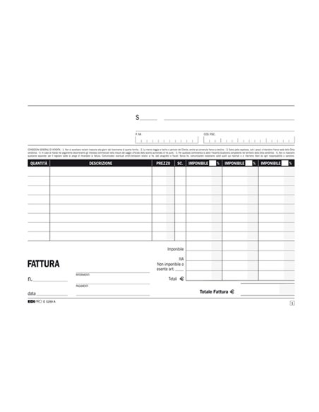 BLOCCO FATTURE 3 ALIQUOTE IVA 2COPIE 50FOGLI AUTORIC. 15X23 E5289A E5289A EDIPRO BLOCCHI RICEVUTE-FATTURE