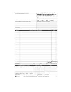 BLOCCO DDT 29,7X21CM 25FG 4 COPIE AUTORICALCANTE E5218C EDIPRO E5218C EDIPRO MAGAZZINO-TRASPORTI