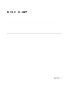 REGISTRO FIRME PRESENZE AL LAVORO 31X24 100PAG. E2819 E2819 EDIPRO AZIENDE-CONTABILITA' GENERALE 2
