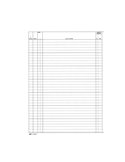 REGISTRO CONTABILITA' DEI LAVORI 31x21cm 47pag numerate E2923 EDIPRO E2923