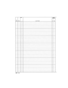 REGISTRO CONTABILITA' DEI LAVORI 31x21cm 47pag numerate E2923 EDIPRO E2923 EDIPRO AZIENDE-CONTABILITA' GENERALE