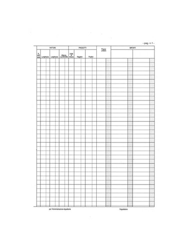 REGISTRO CONTABILITA' DEI LAVORI 31x21cm 47pag numerate E2923 EDIPRO E2923 EDIPRO AZIENDE-CONTABILITA' GENERALE