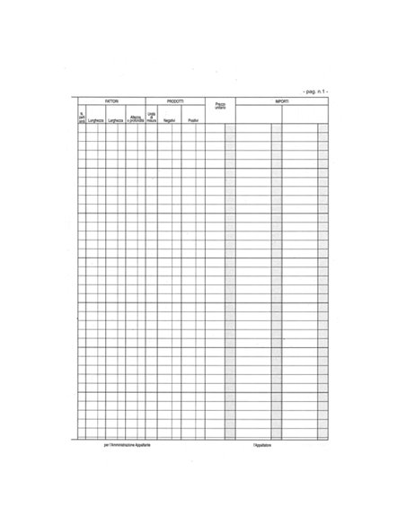 REGISTRO CONTABILITA' DEI LAVORI 31x21cm 47pag numerate E2923 EDIPRO E2923 EDIPRO AZIENDE-CONTABILITA' GENERALE