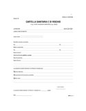 CARTELLA SANITARIA DI RISCHIO per lavoratori esposti ad agenti cancerogeni E2434 E2434