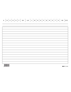 100 SCHEDE RIGATE ORIZZONTALE 15X21CM E3246BL EDIPRO E3246BL EDIPRO SCHEDE-SCHEDARI
