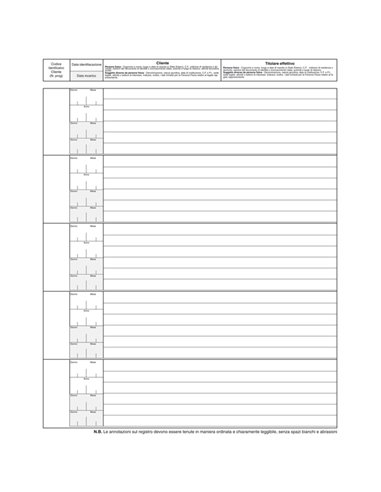 REGISTRO ANTIRICICLAGGIO OPERATORI NON FINANZ. 31X24 96FG E2179 EDIPRO E2179 EDIPRO AZIENDE-CONTABILITA' GENERALE