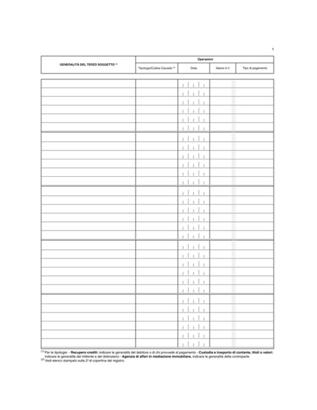 REGISTRO ANTIRICICLAGGIO OPERATORI NON FINANZ. 31X24 96FG E2179 EDIPRO E2179 EDIPRO AZIENDE-CONTABILITA' GENERALE