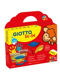 SUPERCOLORI A DITA GIOTTO BE-BE' 460700 GIOTTO BEBE ACQUERELLI-COLORI A DITA