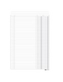 REGISTRO A 2 COLONNE 100PAG. 31X24CM E2763 E2763