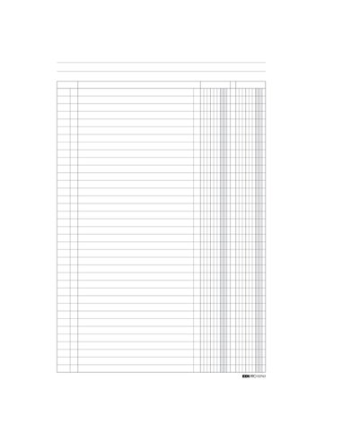 REGISTRO A 2 COLONNE 100PAG. 31X24CM E2763 E2763 EDIPRO AZIENDE-CONTABILITA' GENERALE