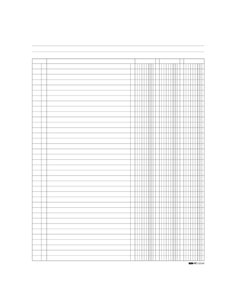 REGISTRO A 3 COLONNE 100PAG. 31X24CM E2769 EDIPRO E2769 EDIPRO AZIENDE-CONTABILITA' GENERALE