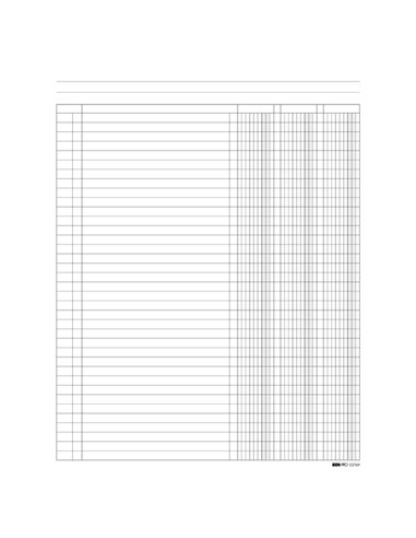 REGISTRO A 3 COLONNE 100PAG. 31X24CM E2769 EDIPRO E2769 EDIPRO AZIENDE-CONTABILITA' GENERALE