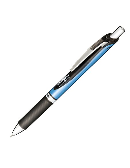 Roller scatto ENERGEL XM Click 0,5mm nero PENTEL BLN75-AO