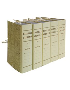 FALDONE C/LEGACCI JUTA 35X25CM DORSO 6CM 0202202-6 BREFIOCART FALDONI