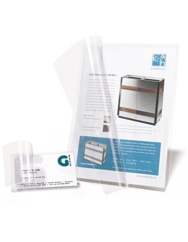 10 POUCHES A FREDDO SELF LAMINATING PPL 160x222MM A5 - 11042 Djois S742301 Djois POUCHES PER PLASTIFICARE