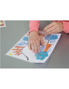 10 POUCHES A FREDDO SELF LAMINATING PPL 160x222MM A5 - 11042 Djois S742301 Djois POUCHES PER PLASTIFICARE 2