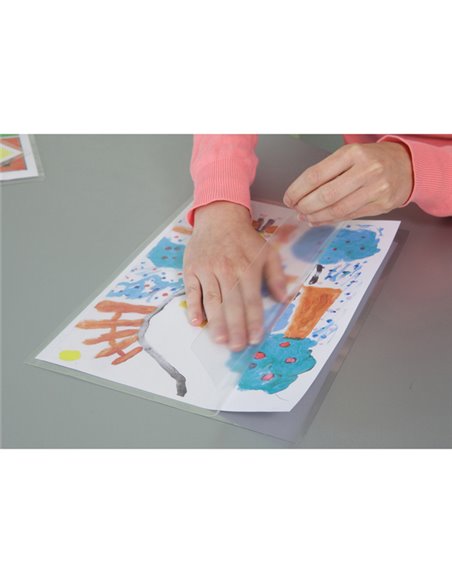 10 POUCHES A FREDDO SELF LAMINATING PPL 160x222MM A5 - 11042 Djois S742301 Djois POUCHES PER PLASTIFICARE