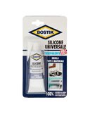 SILICONE UNIVERSALE TRASPARENTE 60ML BOSTIK D2476