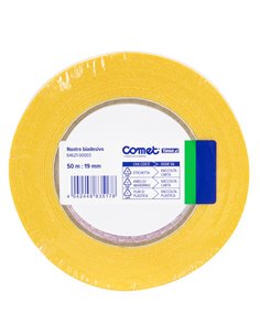NASTRO BIADESIVO 50MTX19MM TRASP. 64-621 TERMO SINGOLO COMET 64621-00003-01