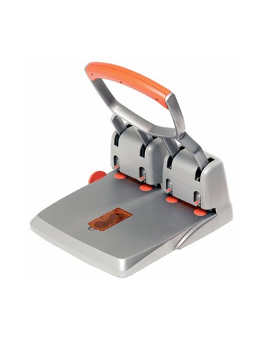 PERFORATORE 4 FORI PASSO 80 MAX 150fg RAPID HDC150/4 GRIGIO/ARANCIO 23223100
