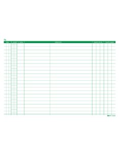 100 SCHEDE PER DENTISTI 17X24CM VERDE E3529 EDIPRO E3529 EDIPRO SCHEDE-SCHEDARI 2