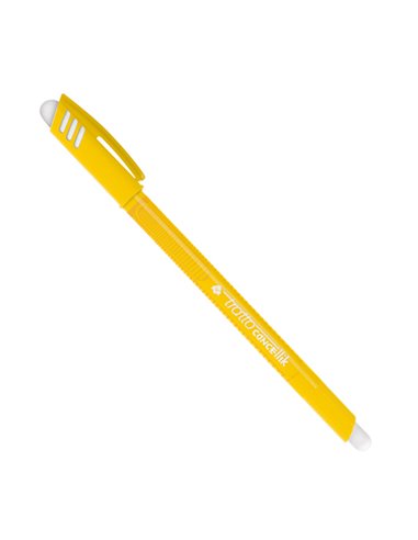 Penna sfera cancellabile CANCELLIK 1,0mm giallo TRATTO 826109