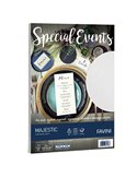 Carta metallizzata SPECIAL EVENTS A4 20fg 120gr bianco FAVINI A690154