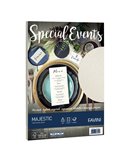 Carta metallizzata SPECIAL EVENTS A4 20fg 120gr crema FAVINI A69Q154