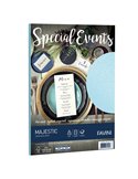 Carta metallizzata SPECIAL EVENTS A4 20fg 120gr azzurro FAVINI A69T154