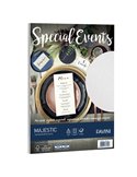 Carta metallizzata SPECIAL EVENTS A4 10fg 250gr bianco FAVINI A690174