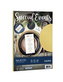 Carta metallizzata SPECIAL EVENTS A4 10fg 250gr oro FAVINI A69H174