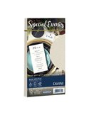 10 buste SPECIAL EVENTS METAL 120gr 110x220mm crema FAVINI A57Q154