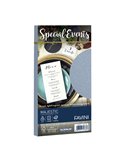 10 buste SPECIAL EVENTS METAL 120gr 110x220mm argento FAVINI A57U154