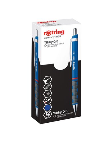 PORTAMINE 0,5MM TIKKY FUSTO BLU PAPERMATE 1904701 ROTRING PORTAMINE