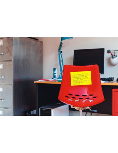 BLOCCO 45foglietti Post-it® Super Sticky 101x152mm MEETING NOTE NEON 6445-SSP 7100235019 POST-IT BLOCCHI ADESIVI-DISPENSER