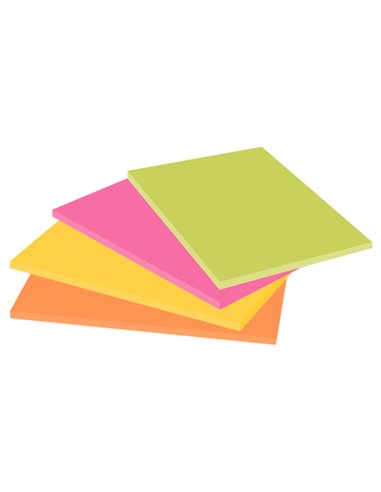 BLOCCO 45foglietti Post-it® Super Sticky 203x152mm MEETING NOTE NEON 6845-SSP 7100234637