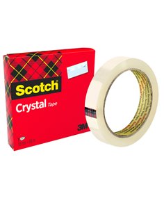 NASTRO ADESIVO Scotch® CRYSTAL CLEAR 600 66MTX19MM 7100027400