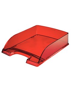 Vaschetta portacorrispondenza STANDARD PLUS rosso trasp. LEITZ 52260028